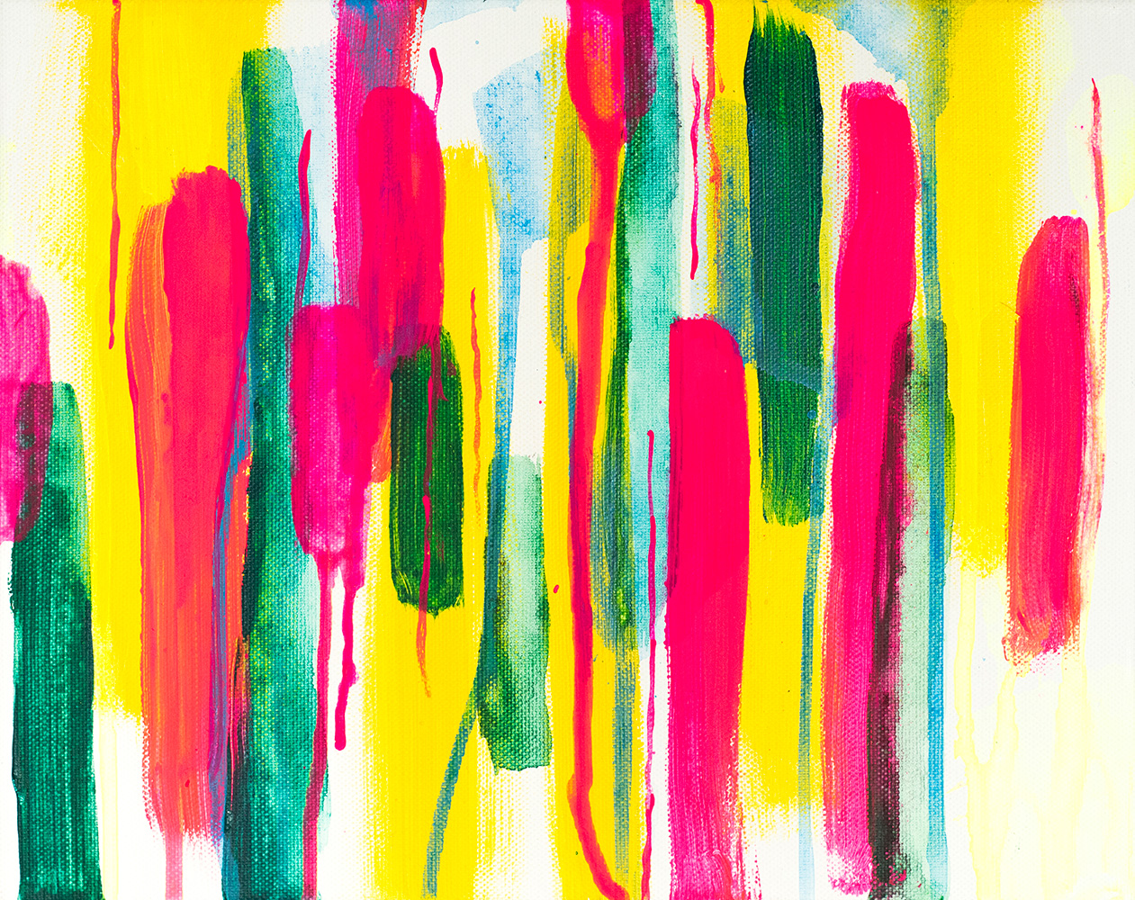 Franziska Schwade - Daily Painting 151026 "Zero Enthusiasm" Acrylics on stretched canvas 24x30 cm / 9.4x11.8 inch